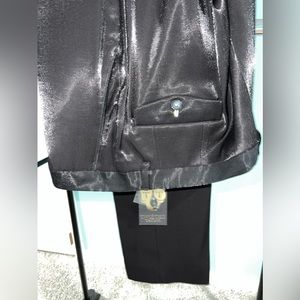 Twisted Tailor Suit Pants in high shine